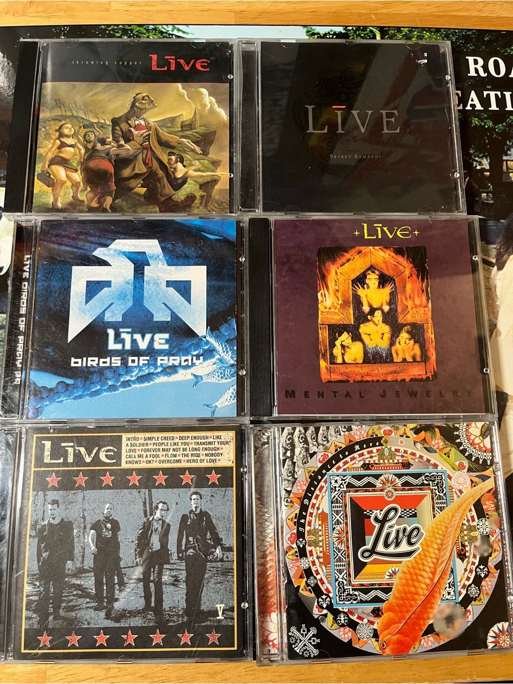 Live CD lot alternative rock six albums